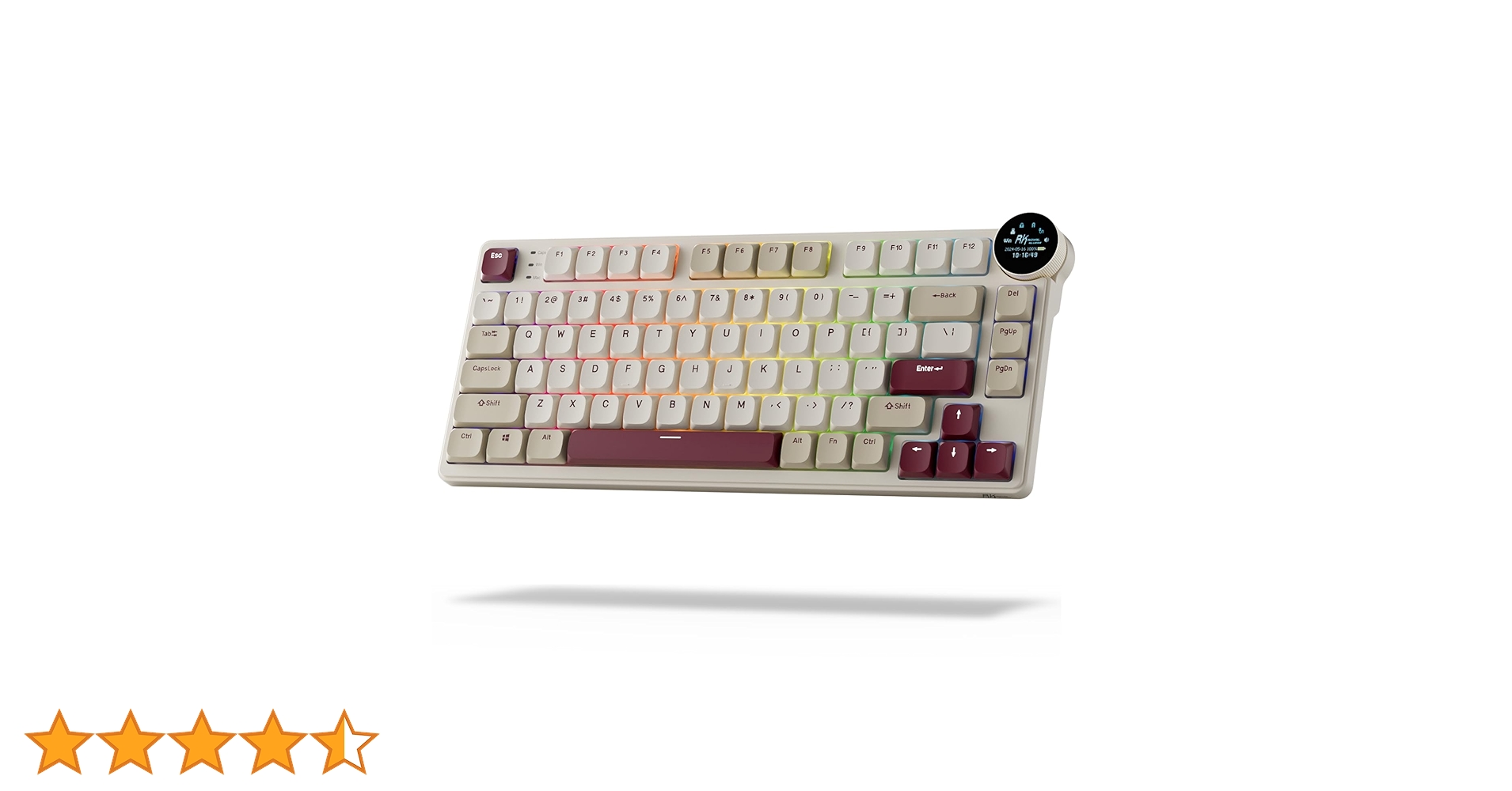 Amazon | RK ROYAL KLUDGE N80 メカニカルキーボード (スマート